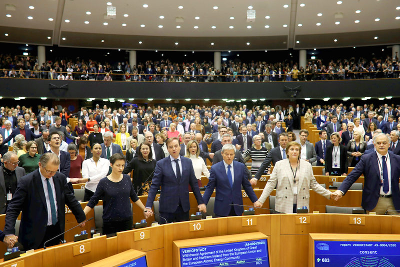 EU lawmakers give final nod to Brexit